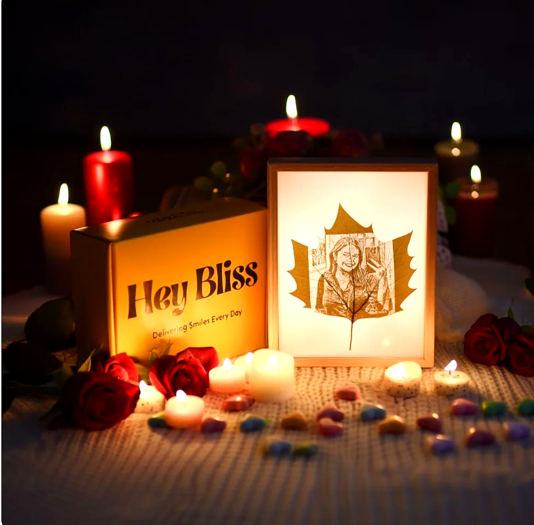 Custom Photo Leaf Engraving – A Perfect Gift for Your Loved Ones ❤️