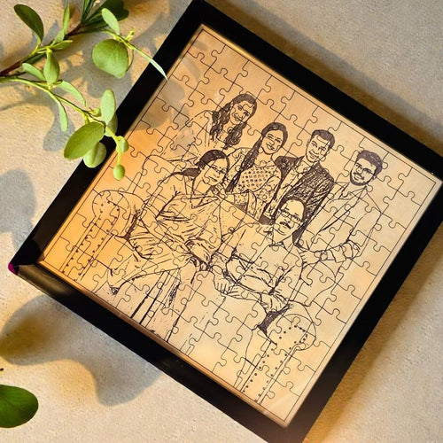 Personalized Wooden Engraved Puzzle